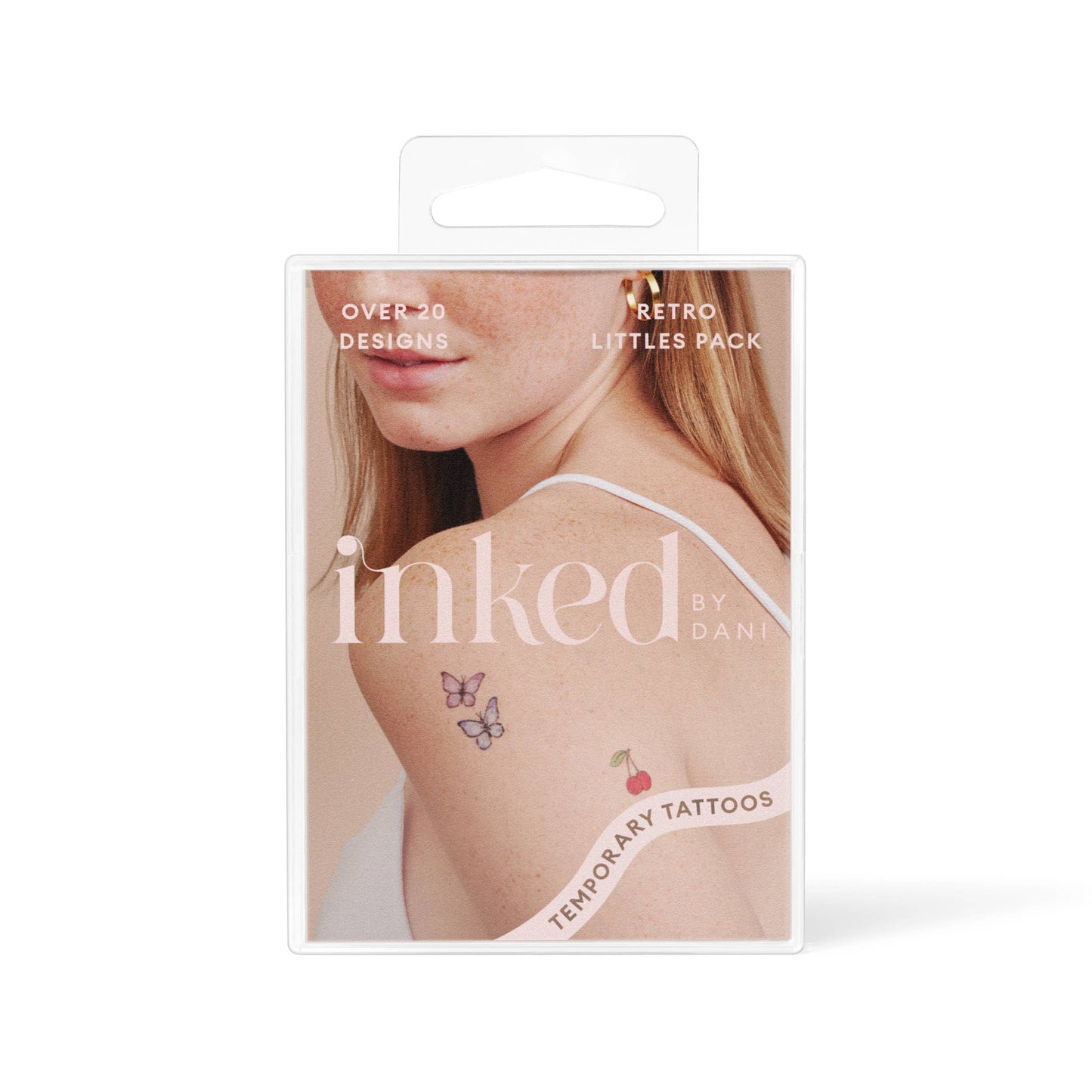 Retro Littles Temporary Tattoo Pack INKED by Dani