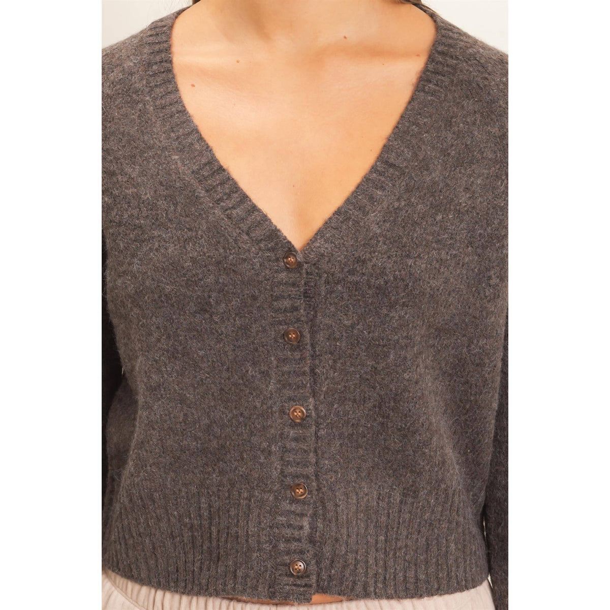 V-Neck Cardigan