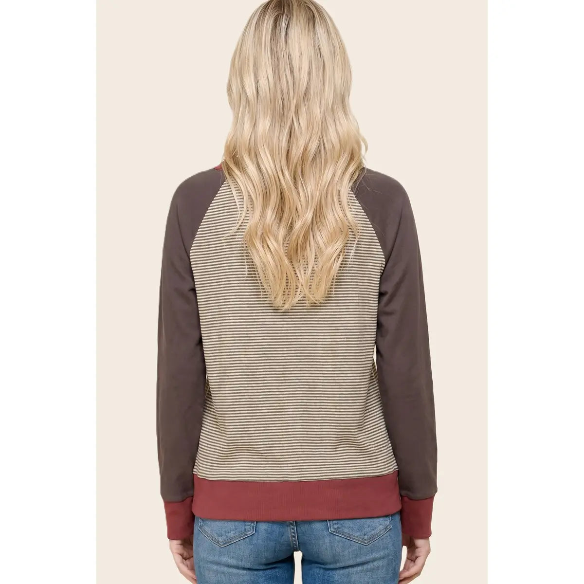 Color Block Striped Top