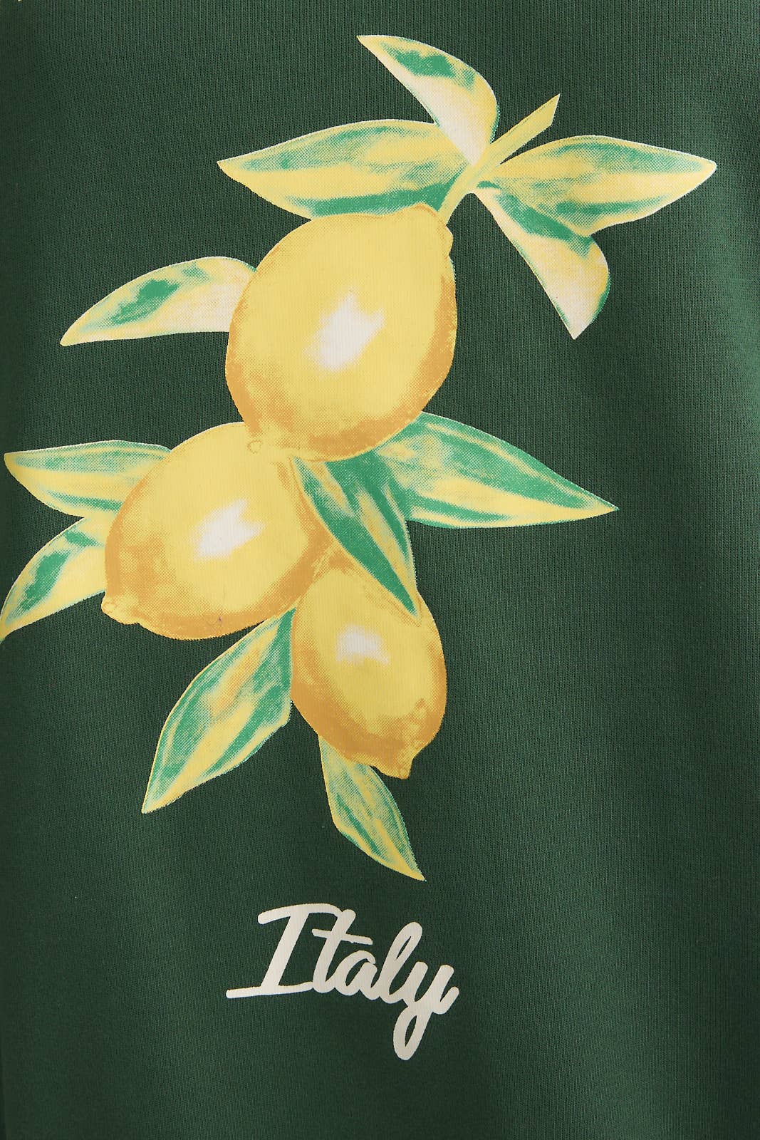 Round Neck Long Sleeve "Costa d'Amalfi" Sweatshirt
