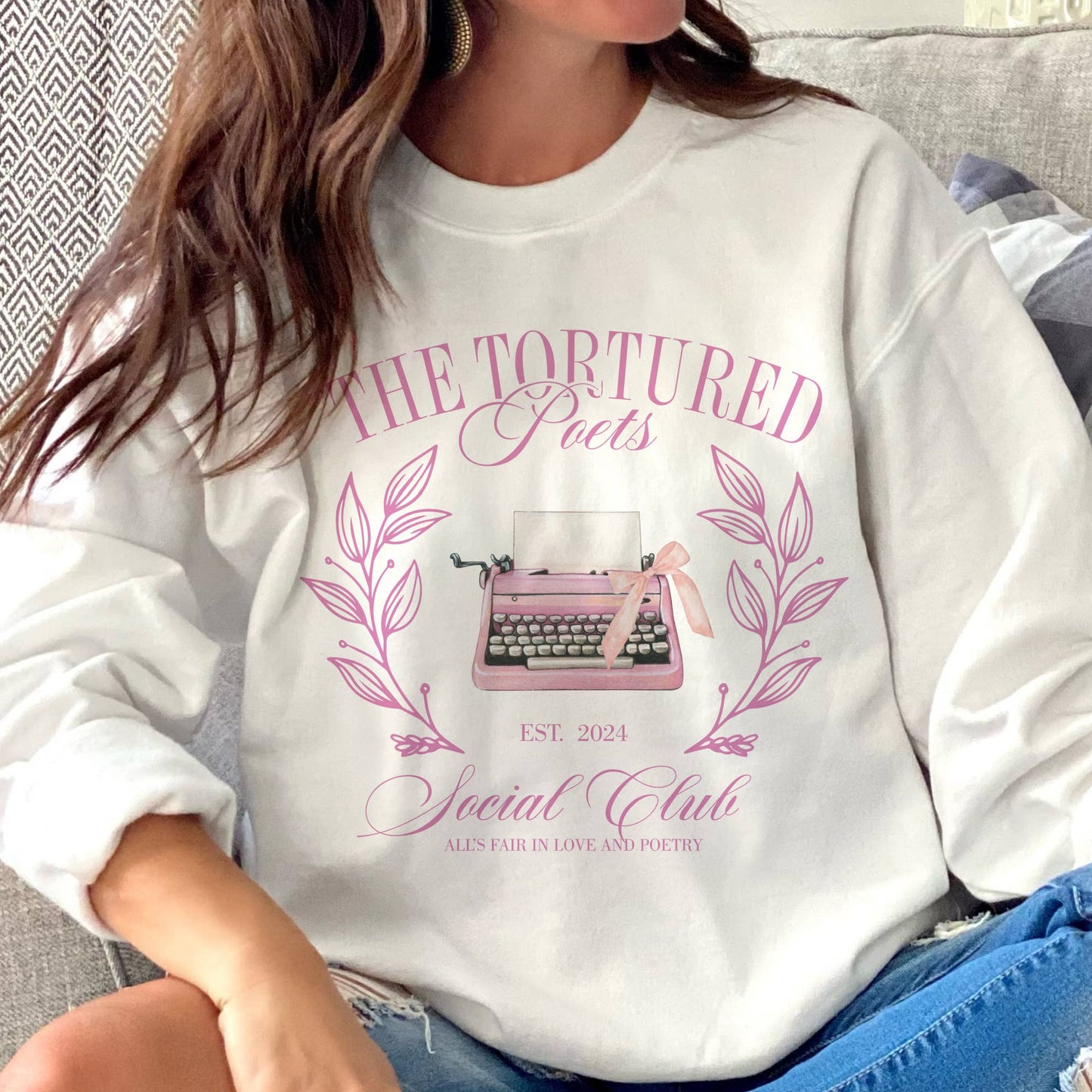 Taylor Tortured Poets Department Sweatshirt Swift Concert Par.tees by Party On!