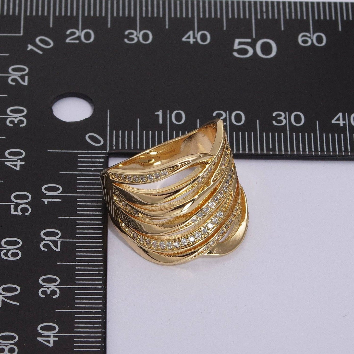 Gold Statement Ring