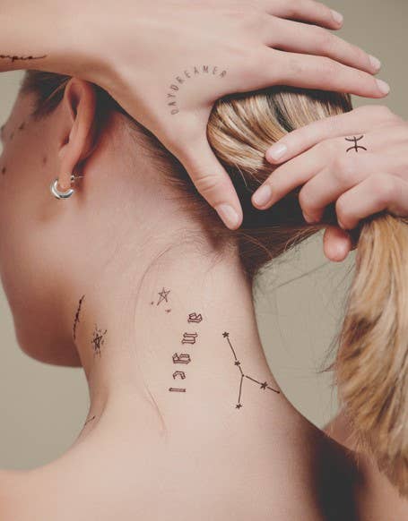 Zodiac Collection: Water Signs Temporary Tattoo Pack INKED by Dani