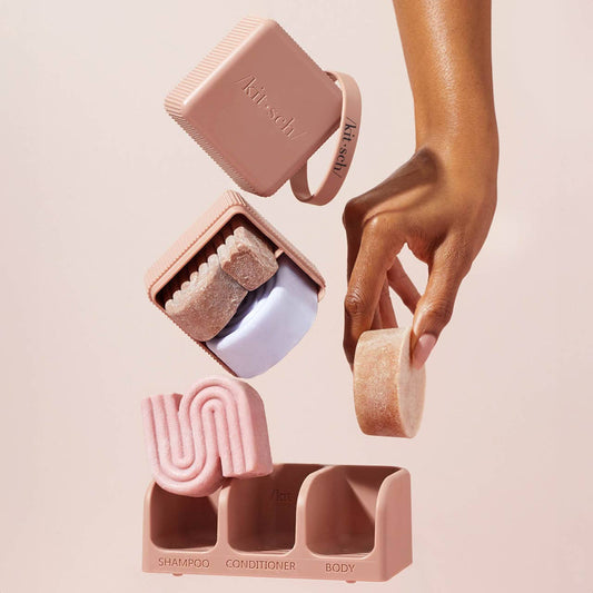 Bottle-Free Beauty Self-draining Soap Dish KITSCH