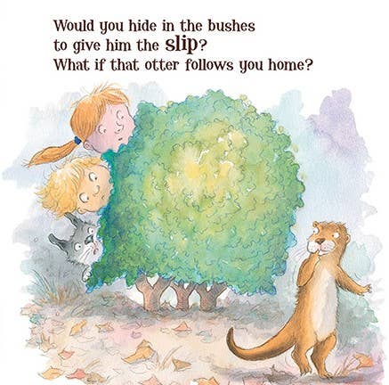 Otter Out of Water, a rhyming picture book Sleeping Bear Press