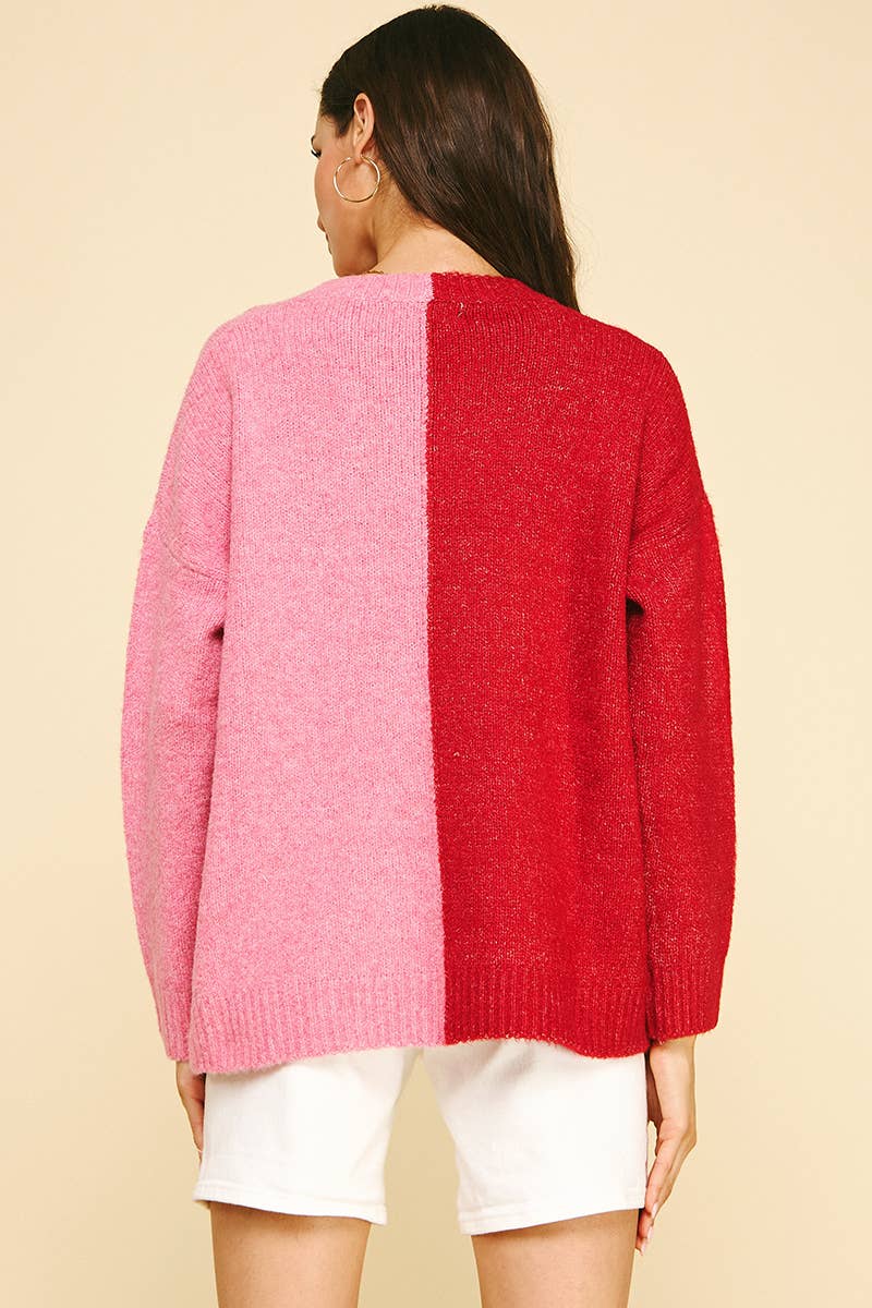 COLORBLOCK SWEATER