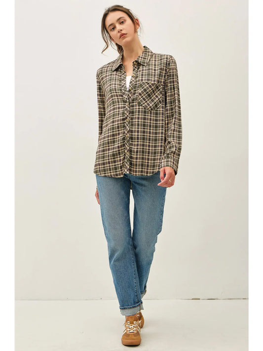 Plaid Flannel Shirt
