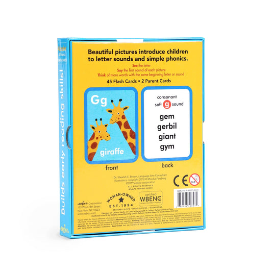Alphabet and Phonics Flash Cards eeBoo