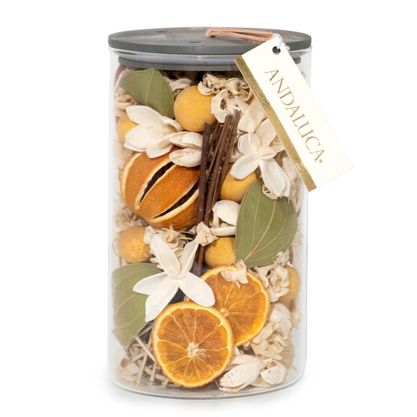 Lemon Zest & Thyme Potpourri Jar Andaluca