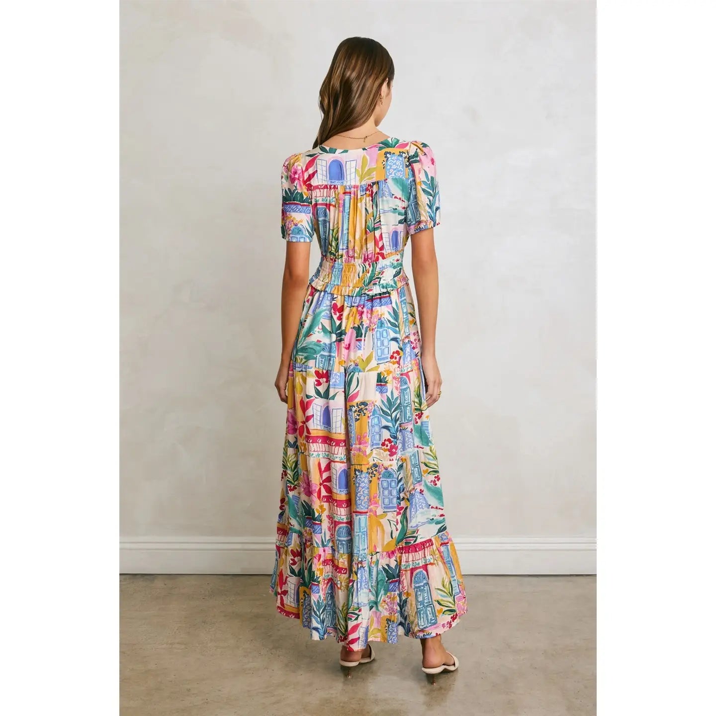 Summer Tiered Maxi Dress