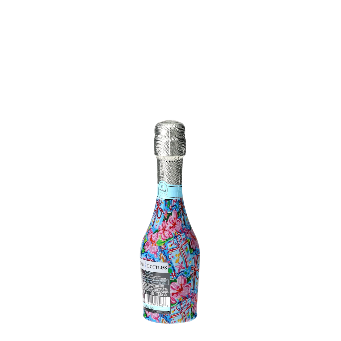 Beau Bottles Happy Birthday Brushed Presents - MINI Prosecco Collection - Set of 6 (Wraps Only)