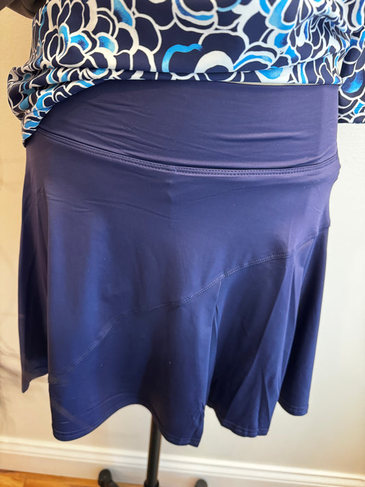 A-Line Solid Skort