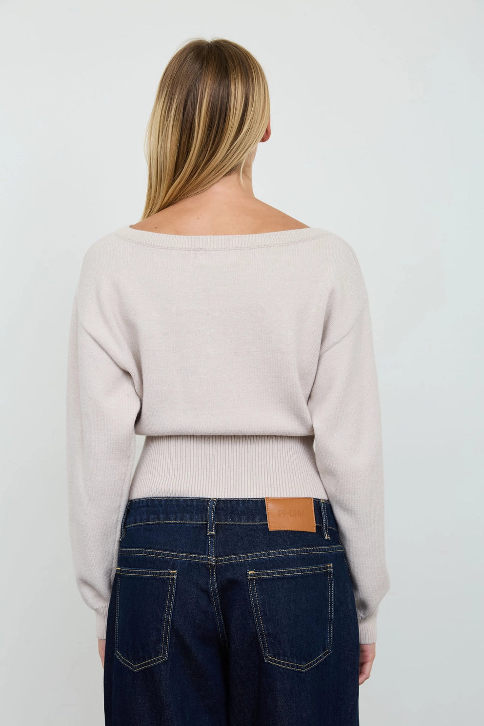 Boat Neck Off the Shoulder Sweater