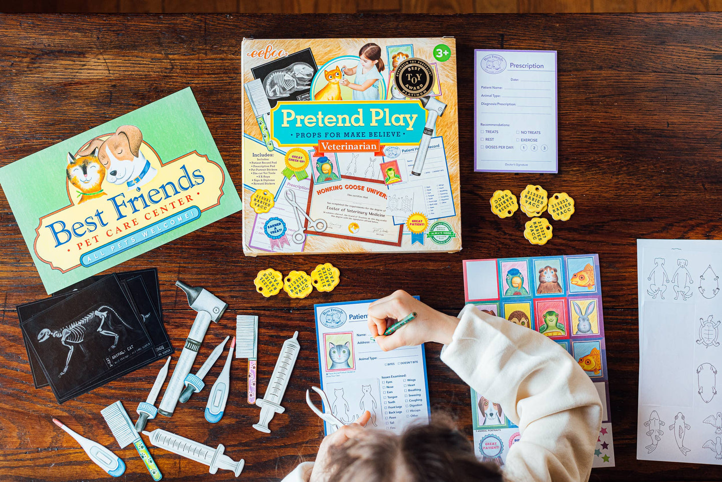 Veterinarian Pretend Play eeBoo