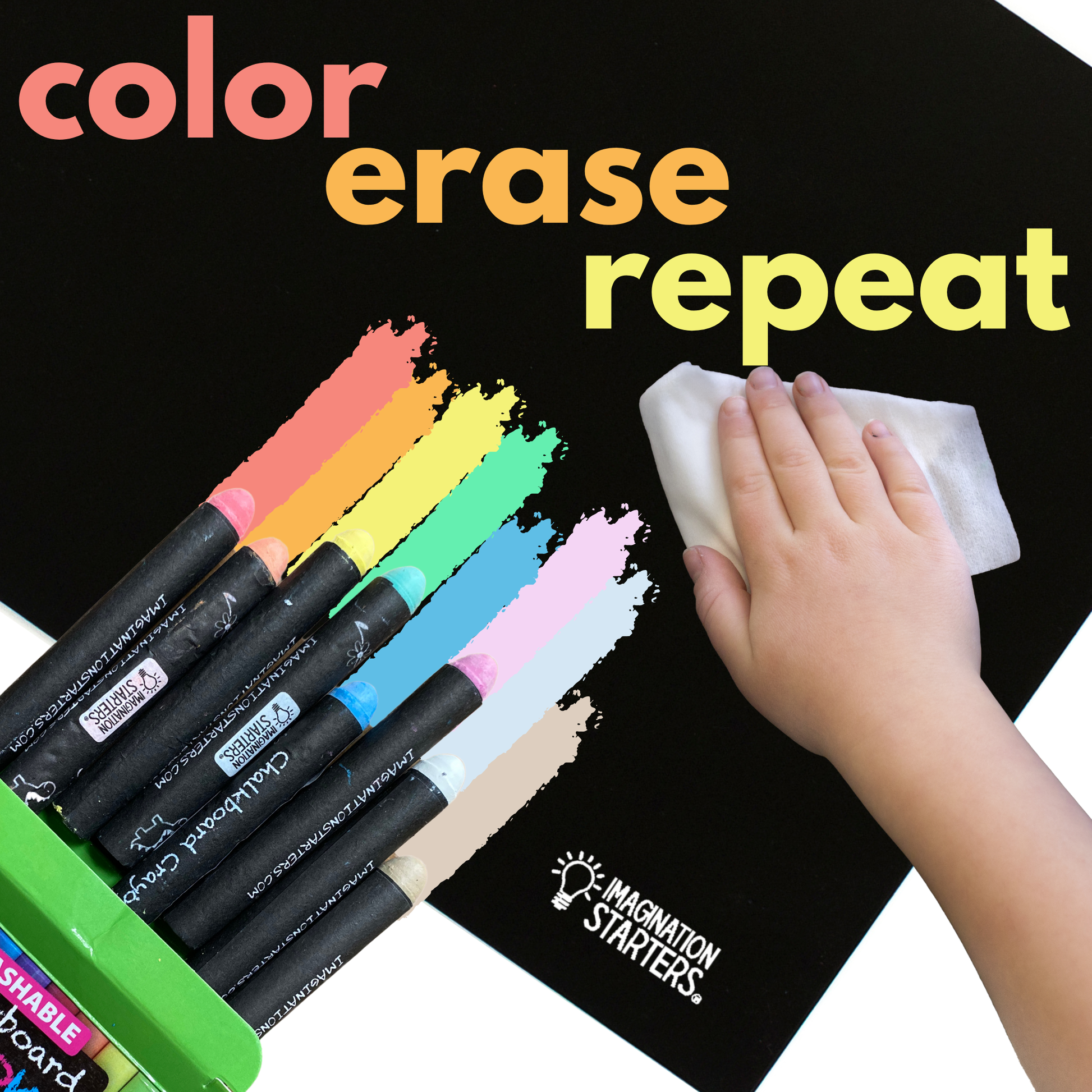 Chalkboard Crayons - Set of 8 Imagination Starters