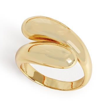 Gold Stack Gold Plated Rings Two's Company
