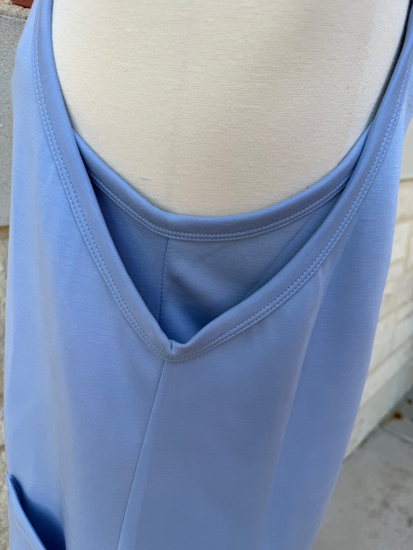 Techno Cupro Romper Dress