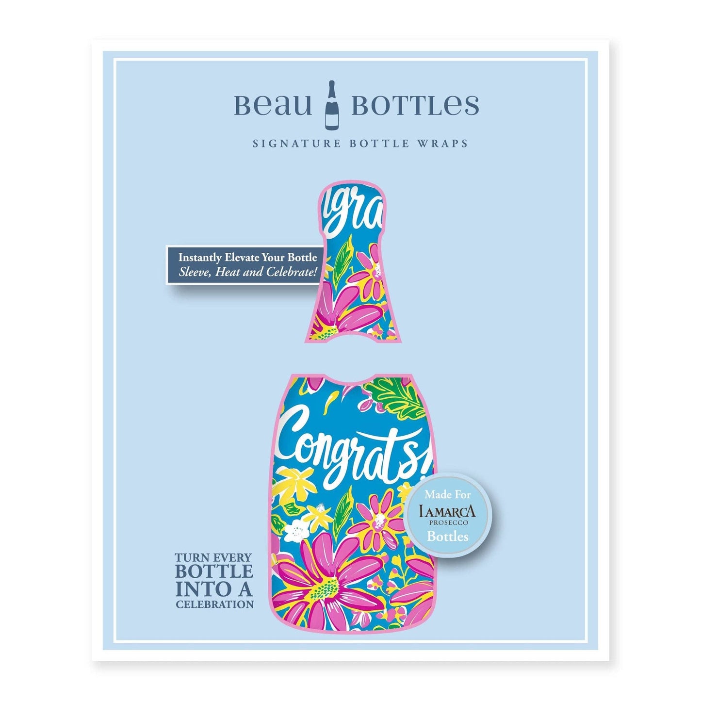 Beau Bottles Preppy Congrats - Prosecco Collection