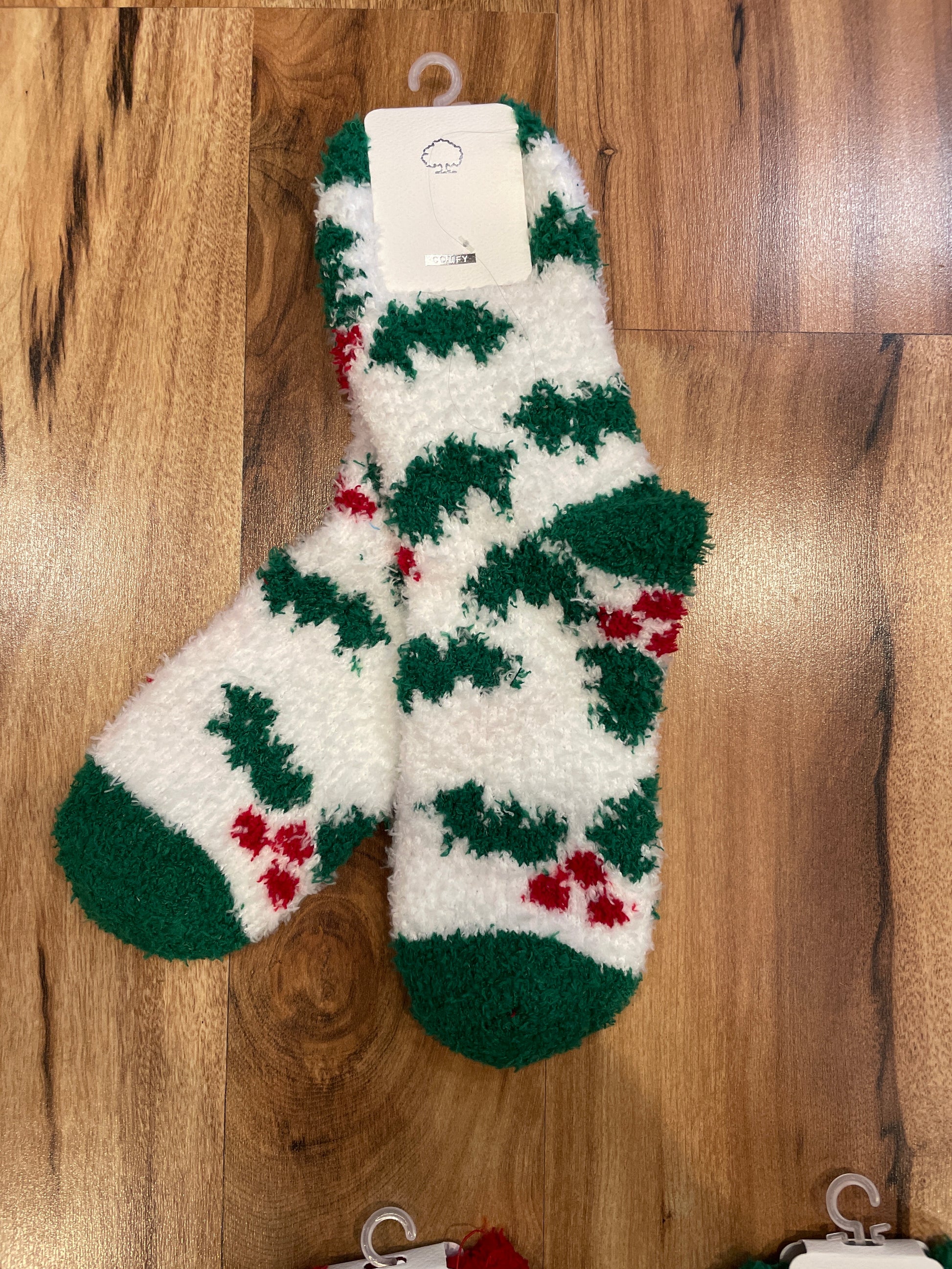 Christmas Fuzzy Socks Joia Accessories