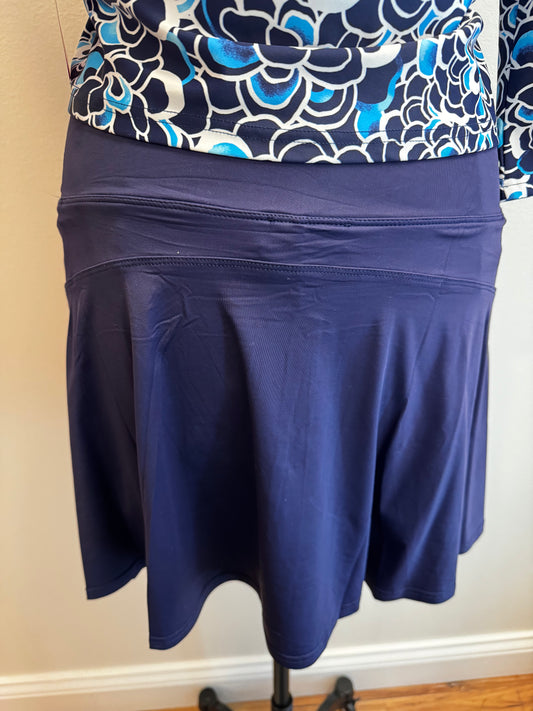 A-Line Solid Skort