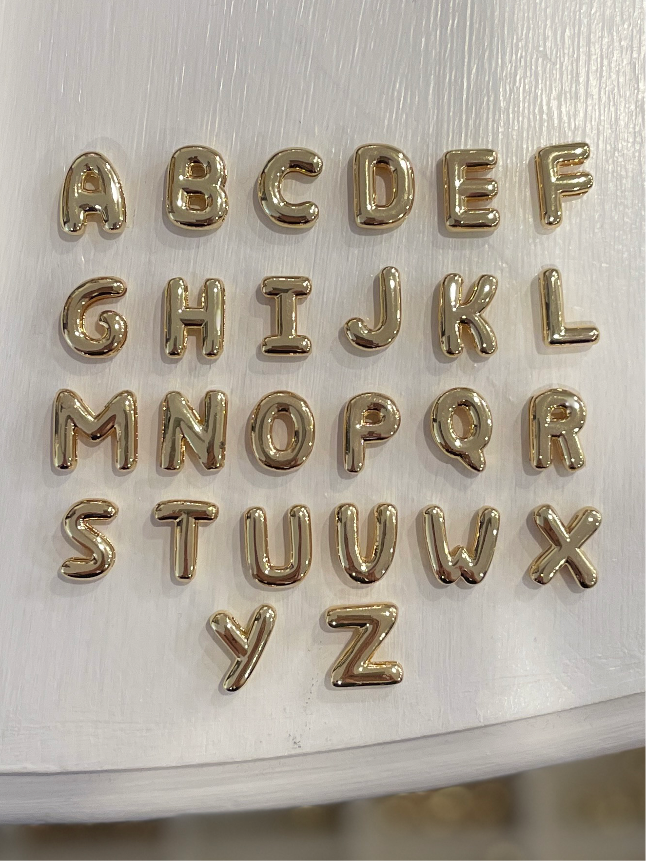 Large Bubble Letter Charm Deep South Originals, LLC