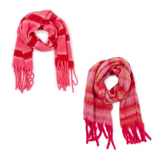 Candy Stripe Scarf Two's Company