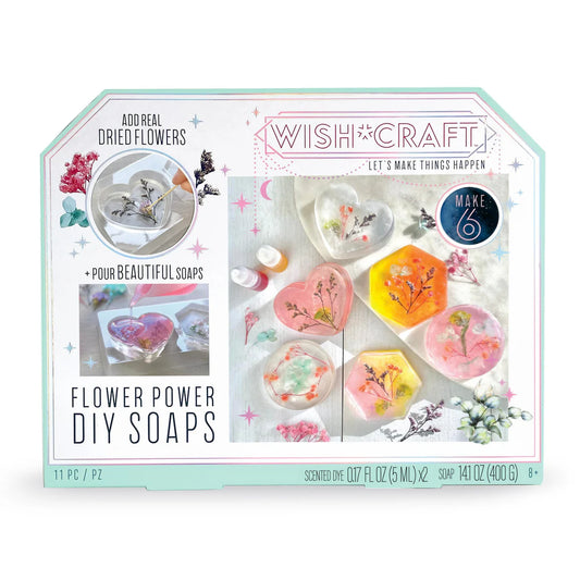 Flower Power Soap Craft Kit Wish*Craft