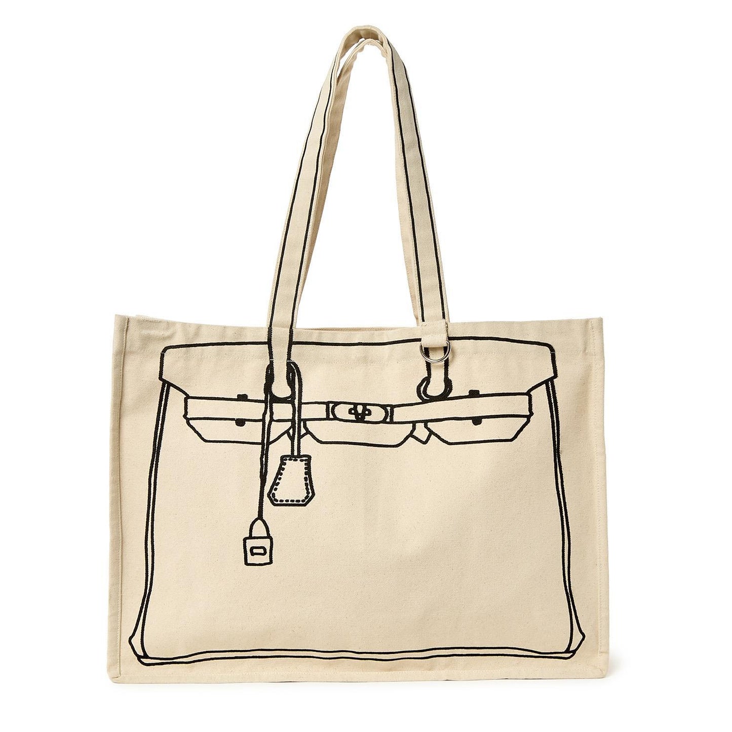 Tote de Luxe Canvas Tote Bag