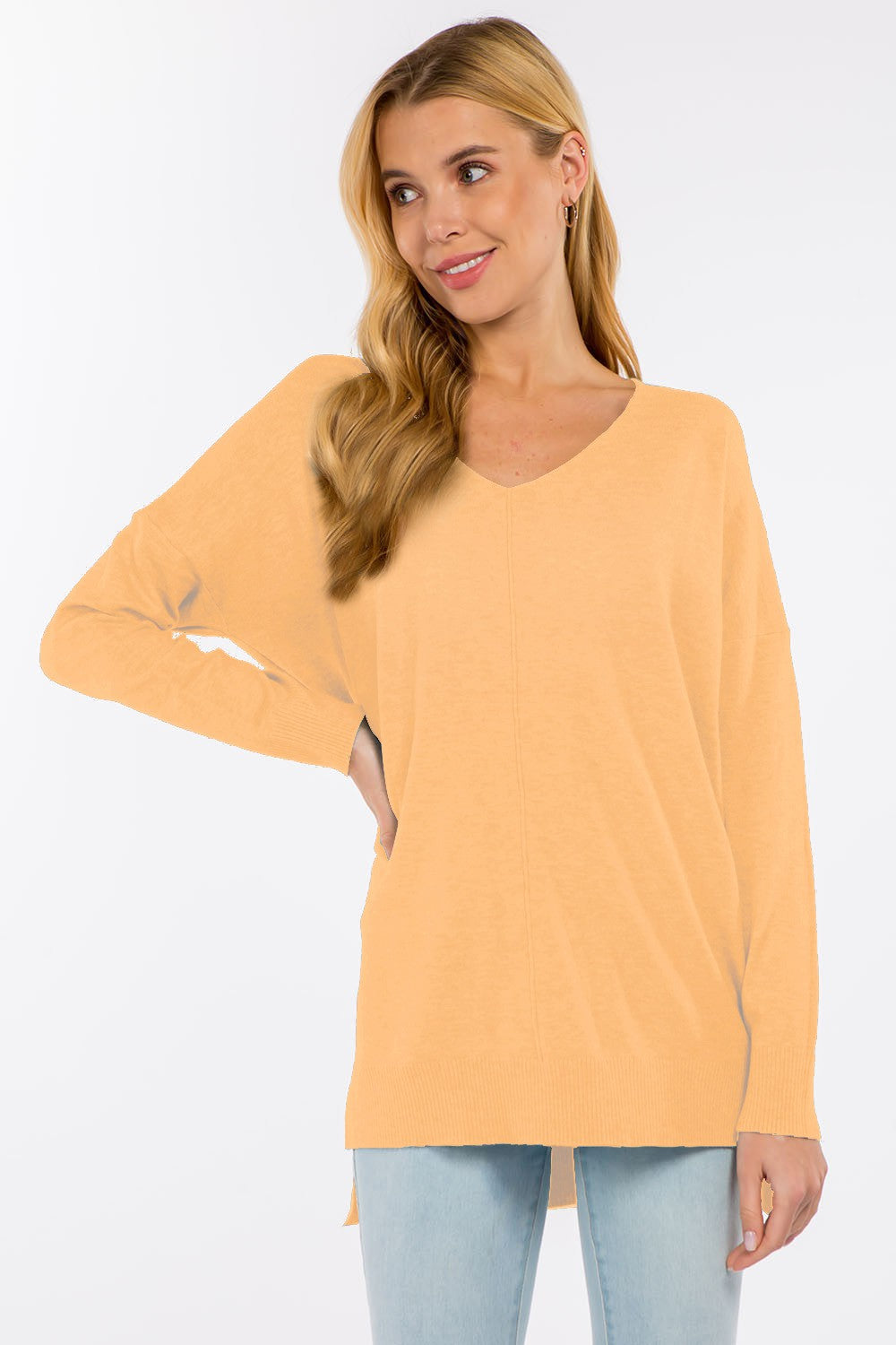 V-Neck Tunic Sweater Dreamers by Debut