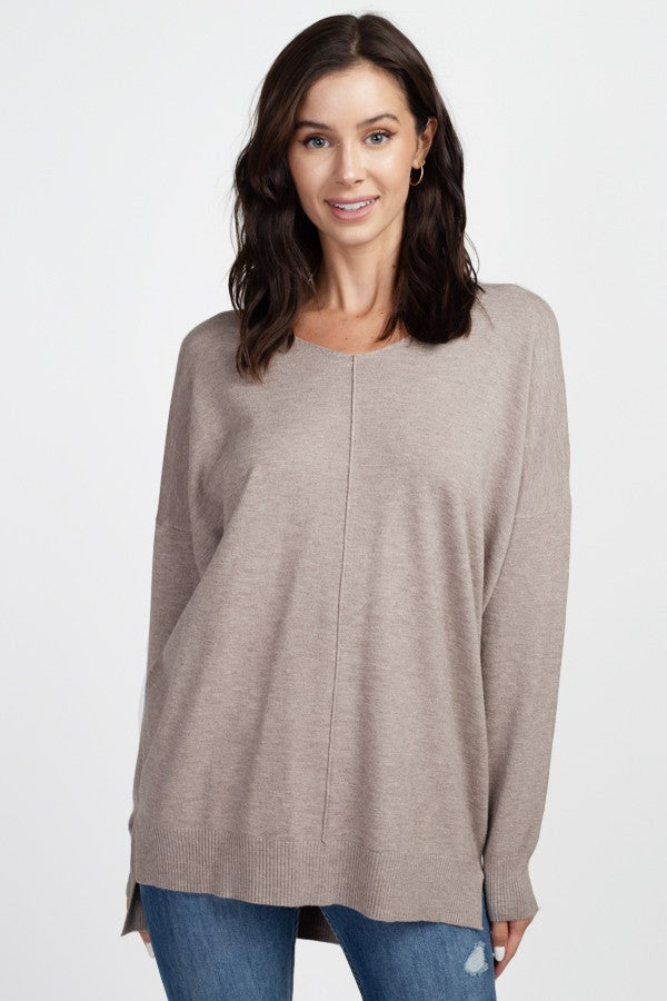 V-Neck Tunic Sweater Dreamers by Debut