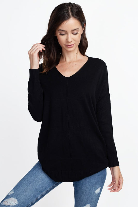 V-Neck Tunic Sweater Dreamers by Debut
