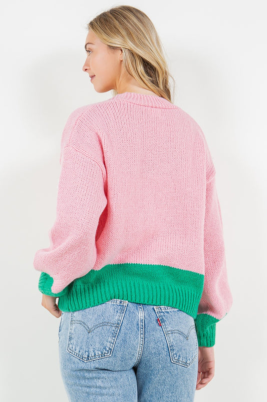 Sheep Button Front Cardigan Dreamers by Debut