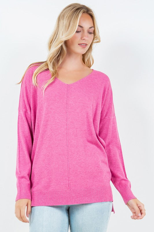 V-Neck Tunic Sweater Dreamers by Debut
