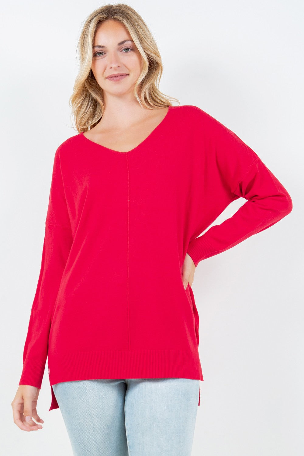 V-Neck Tunic Sweater Dreamers by Debut
