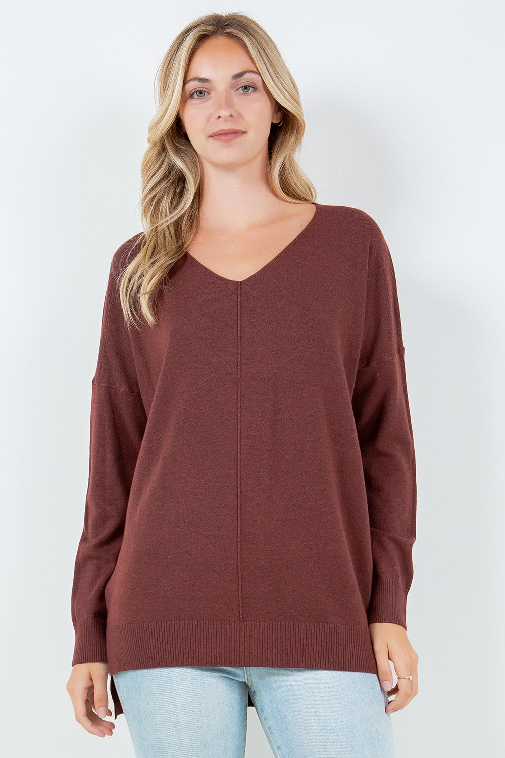 V-Neck Tunic Sweater Dreamers by Debut
