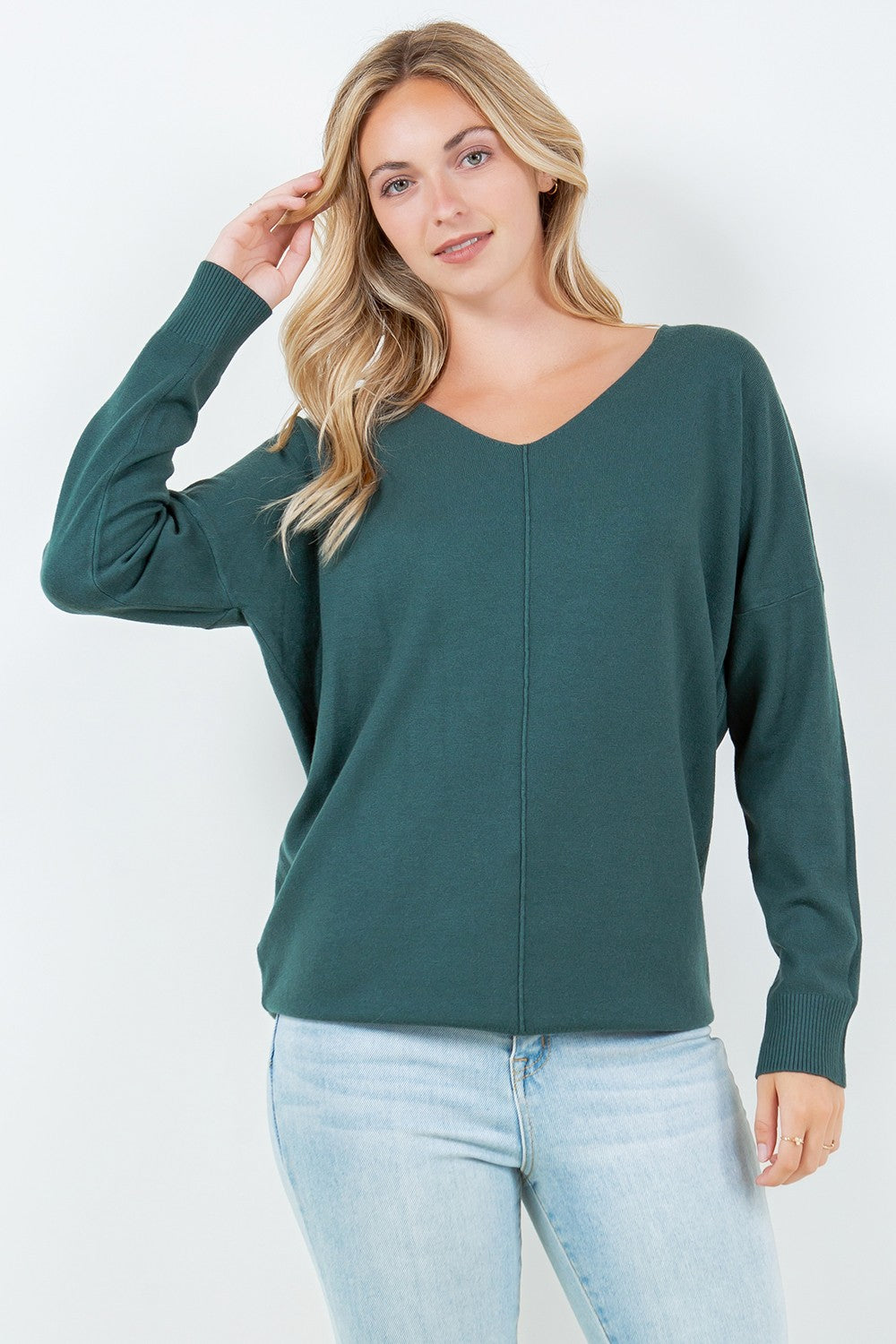 V-Neck Tunic Sweater Dreamers by Debut