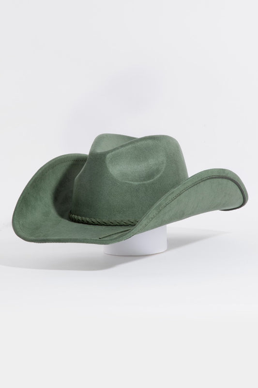 Autumnal Braided Band Cowboy Hat