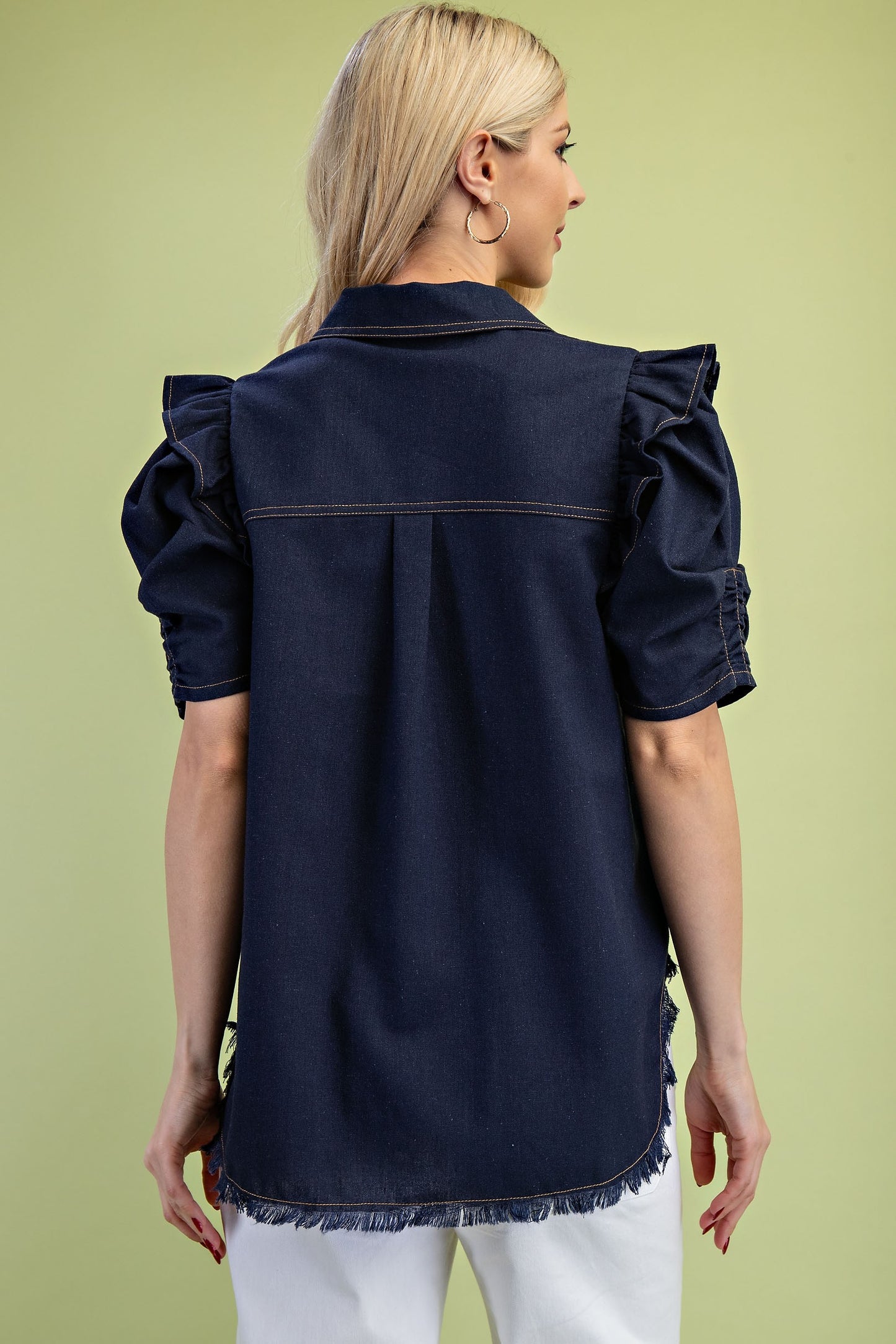 Linen Button Up Shirt