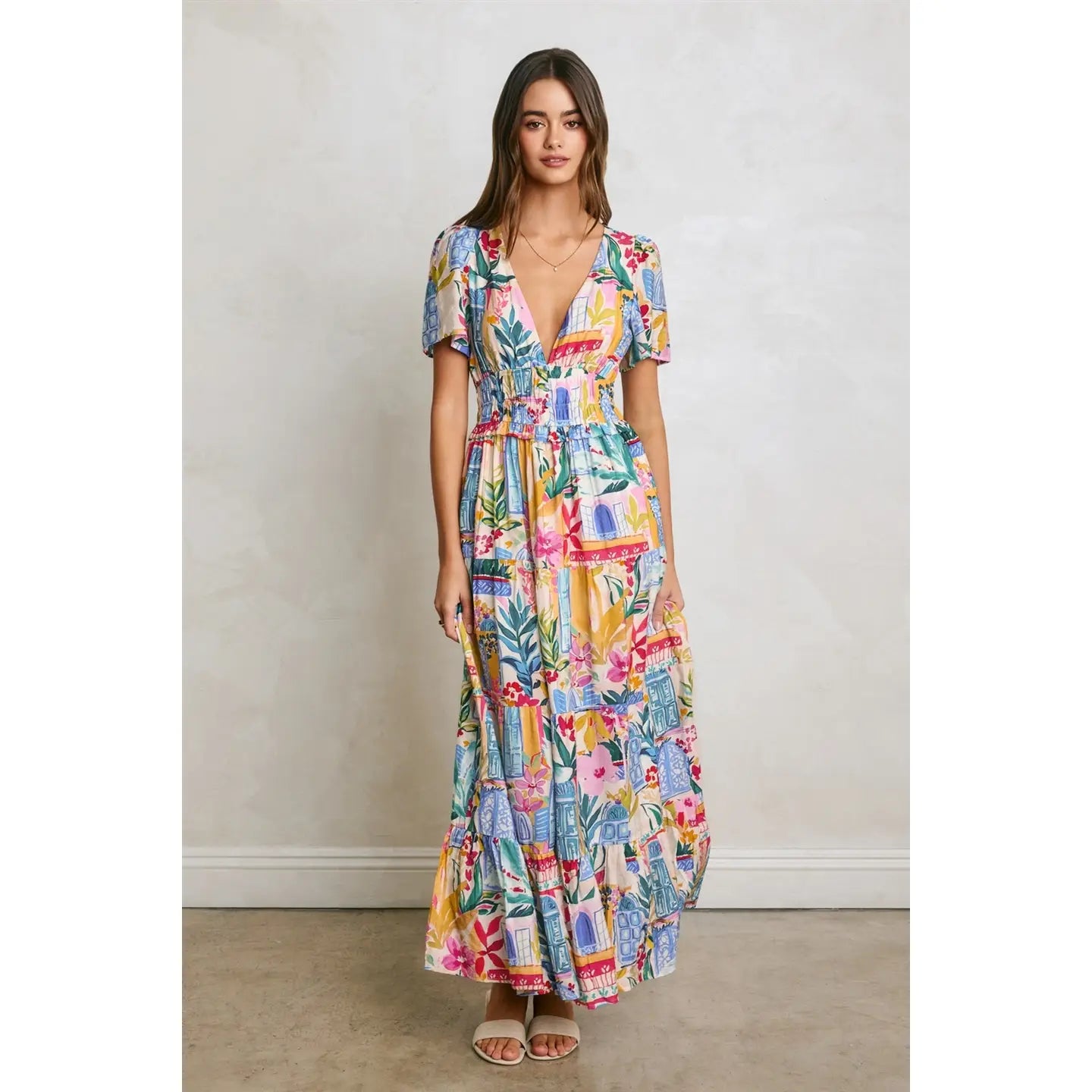 Summer Tiered Maxi Dress