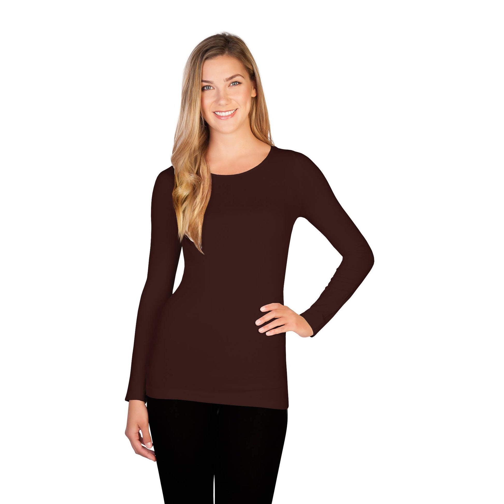 Long Sleeve Crew Neck Skinnytees