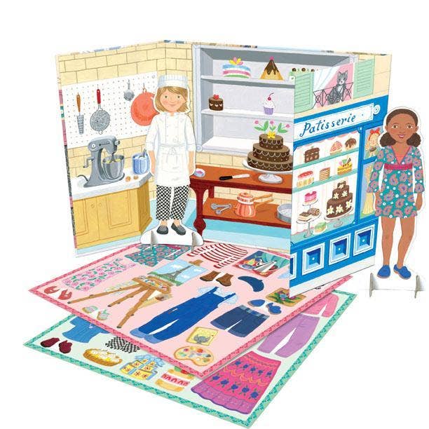 Paper Dolls A Day in Paris eeBoo