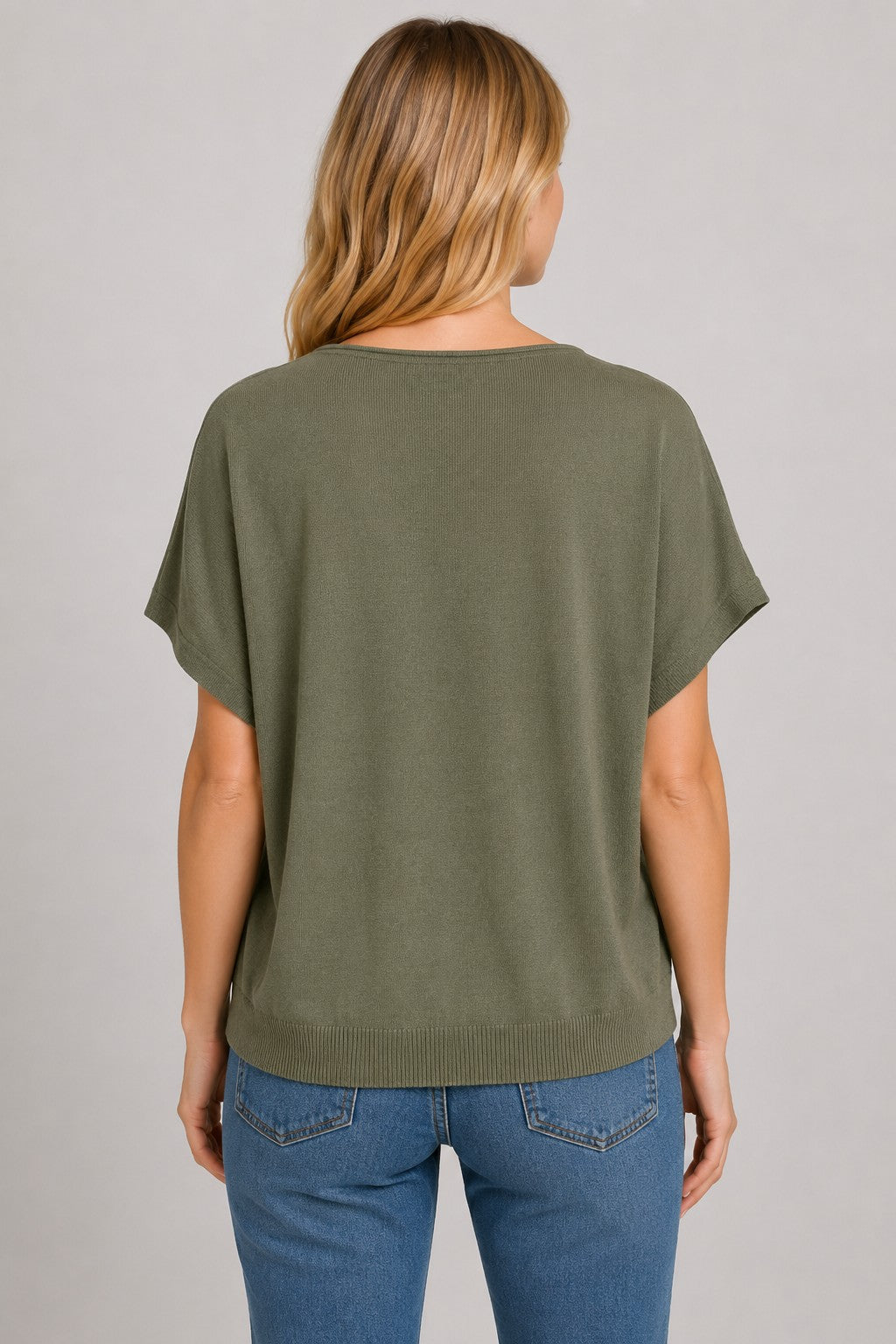 Chic Short Sleeve Sweater