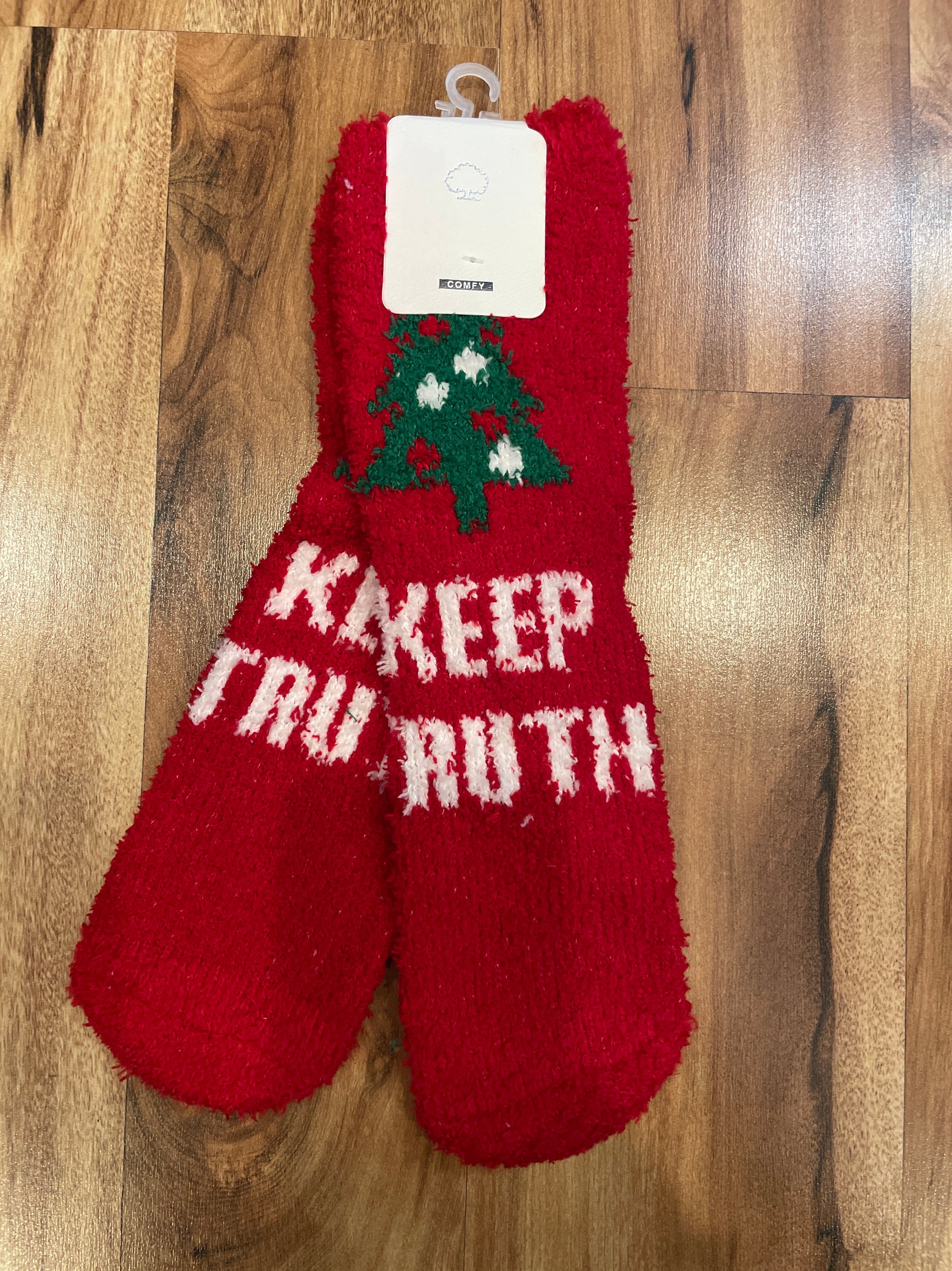 Christmas Fuzzy Socks Joia Accessories