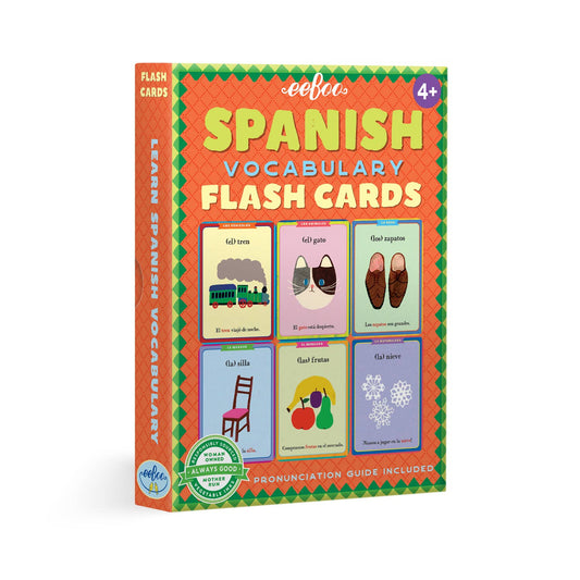 Spanish Flash Cards eeBoo