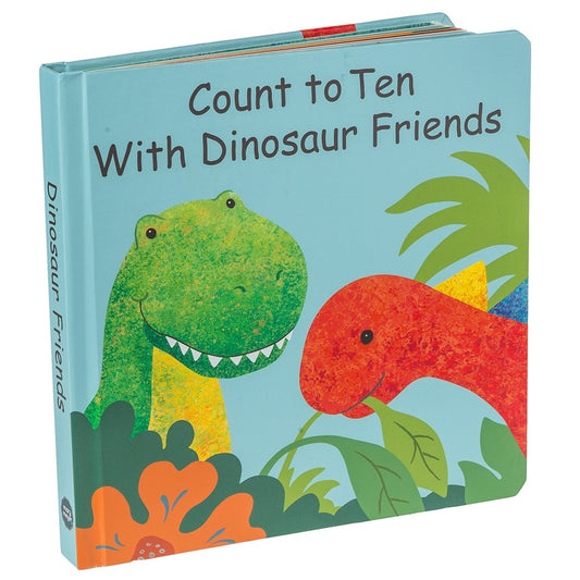 Dinosaur Friends Count to Ten Board Book Sassafras Clothing Co.