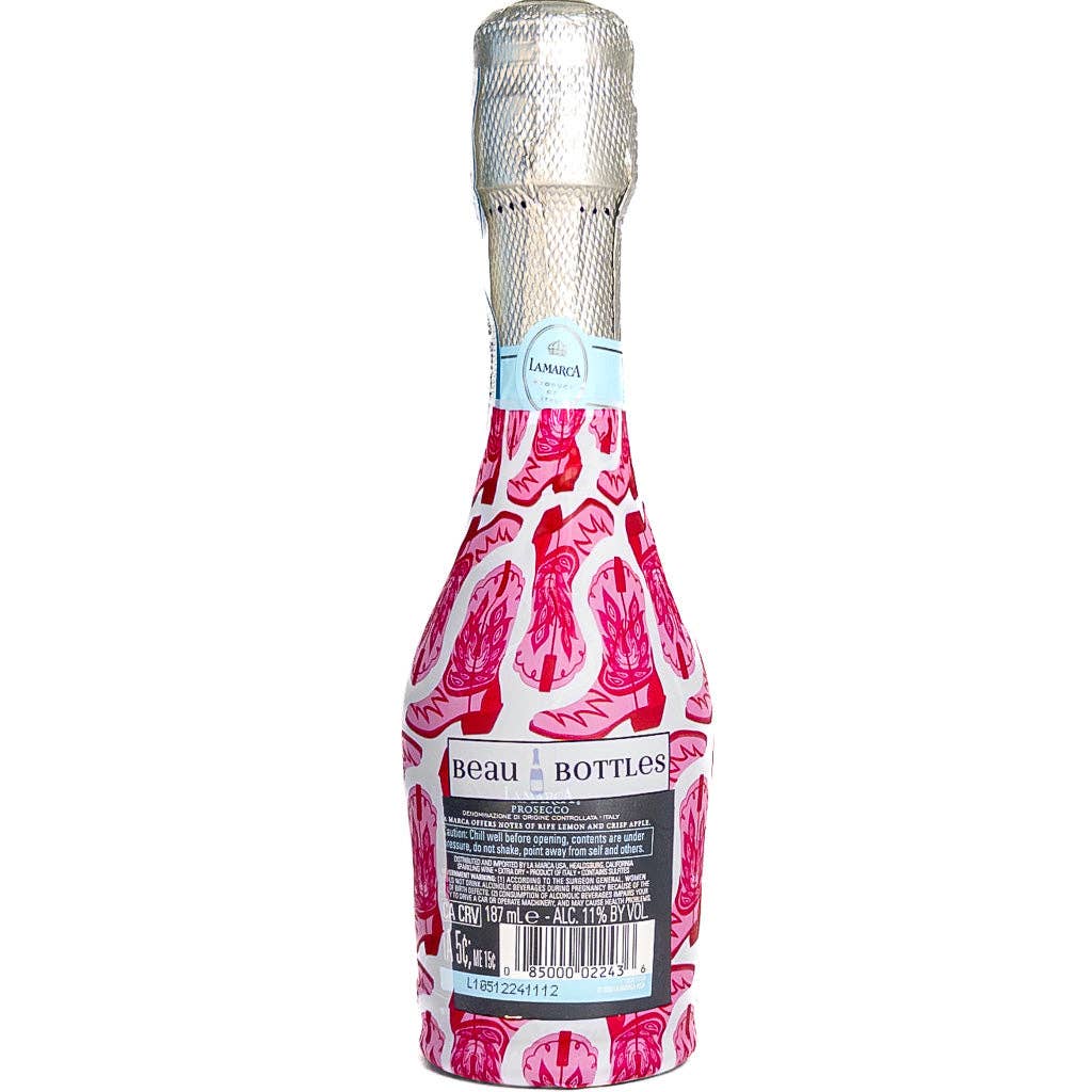 Beau Bottles Cowgirl - MINI Prosecco Collection - Set of 6 (Wraps Only)