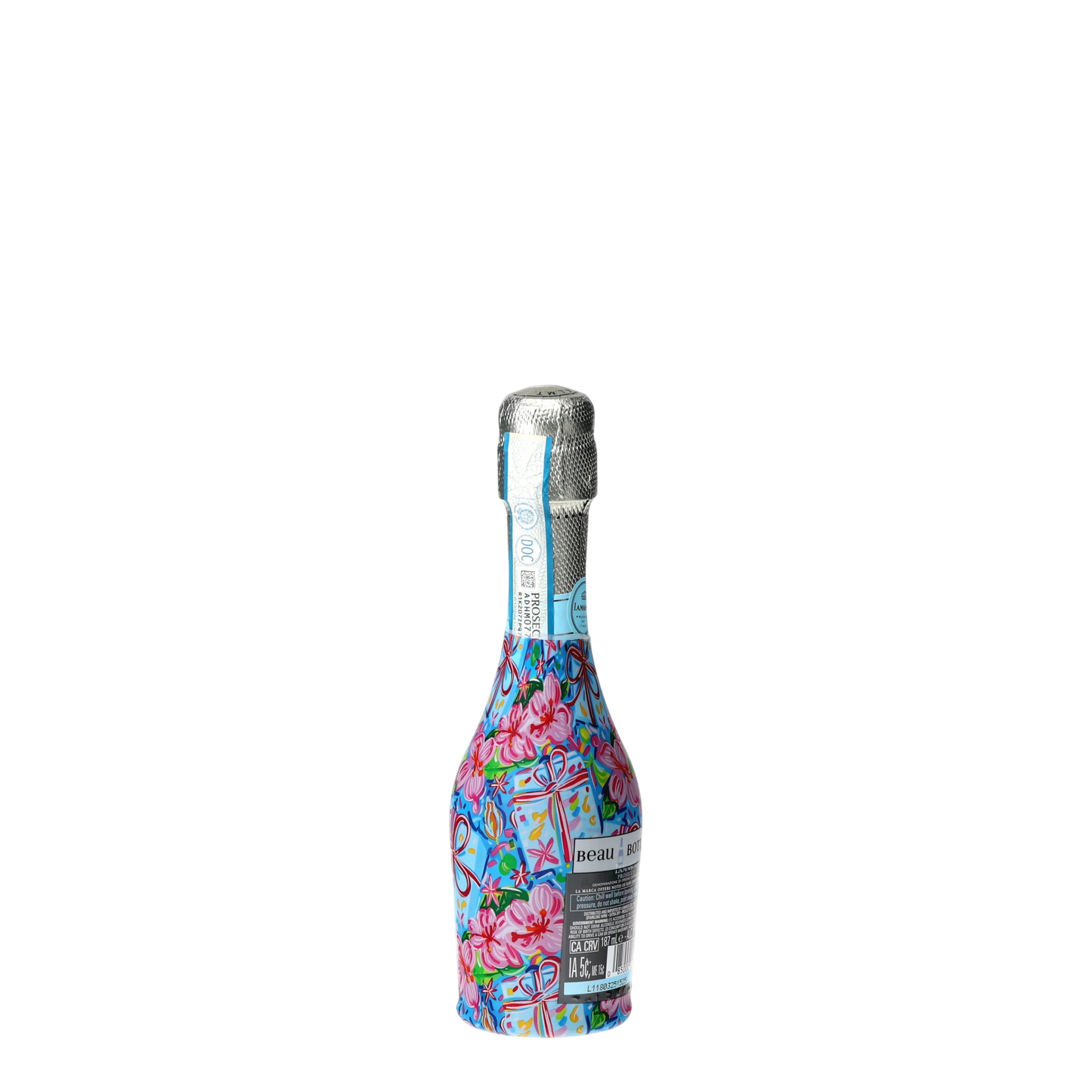 Beau Bottles Happy Birthday Brushed Presents - MINI Prosecco Collection - Set of 6 (Wraps Only)