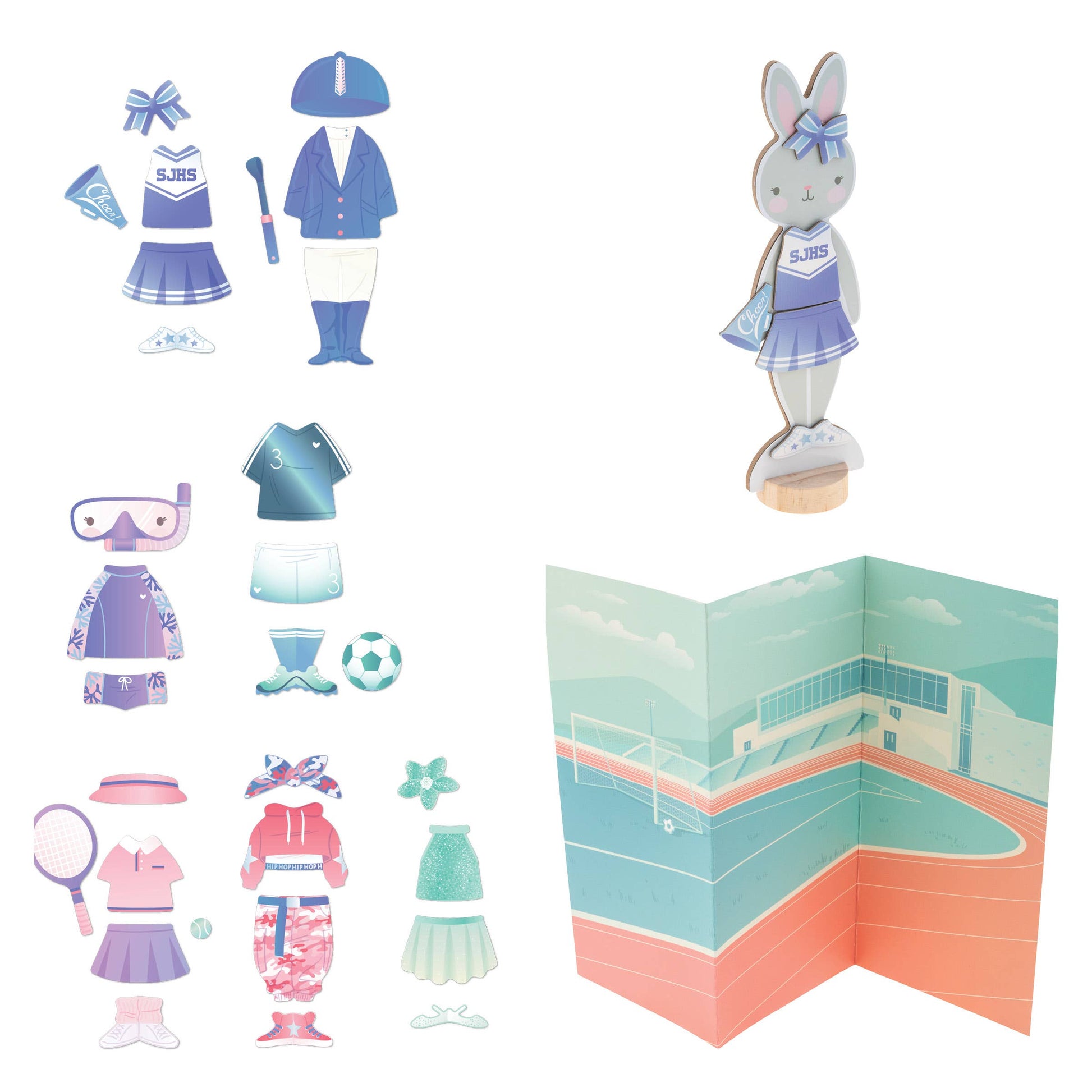 Magnetic Dress-Up Dolls Stephen Joseph Gifts