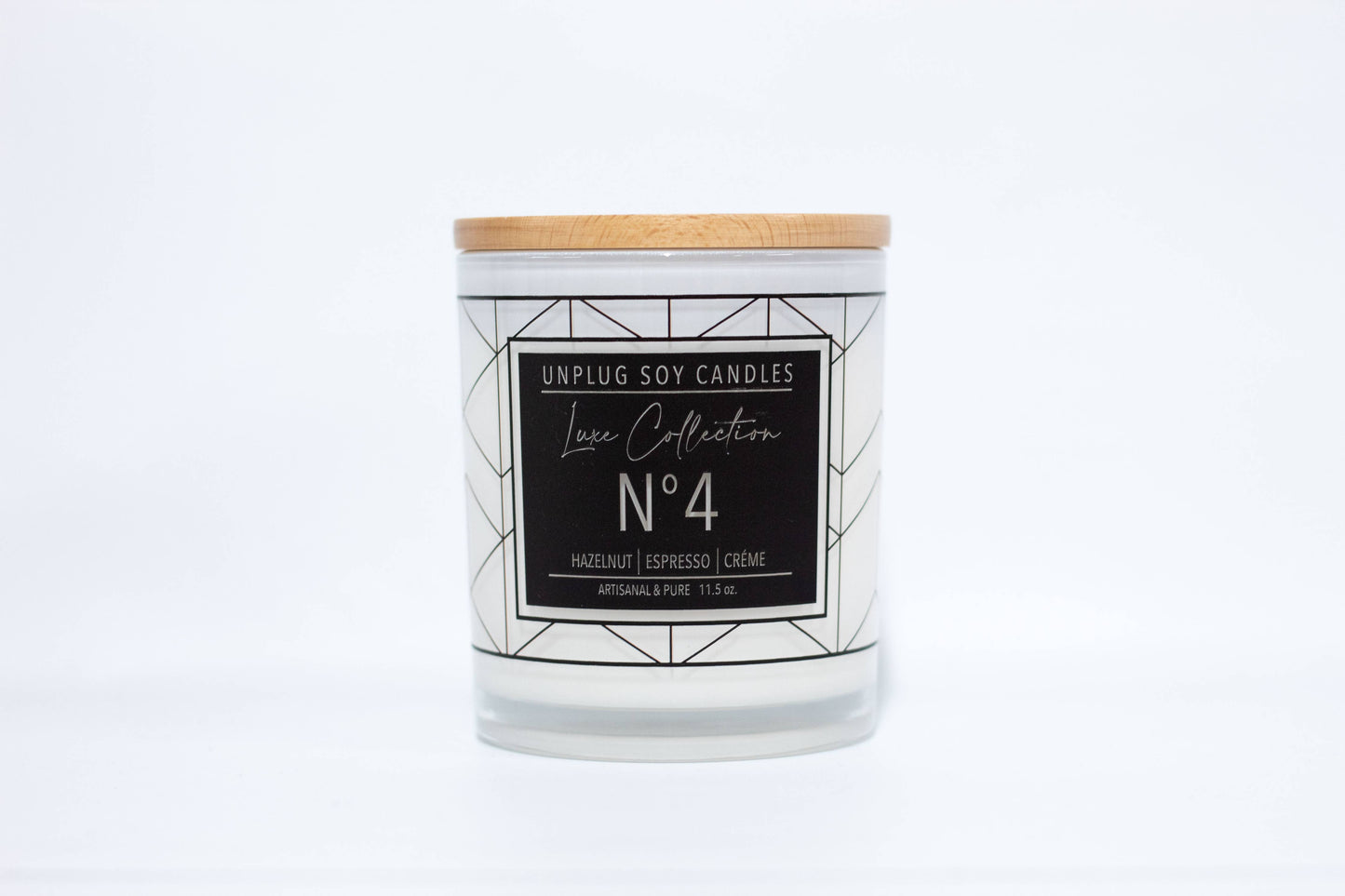Luxe Collection Printed Soy Candle Unplug Soy Candles