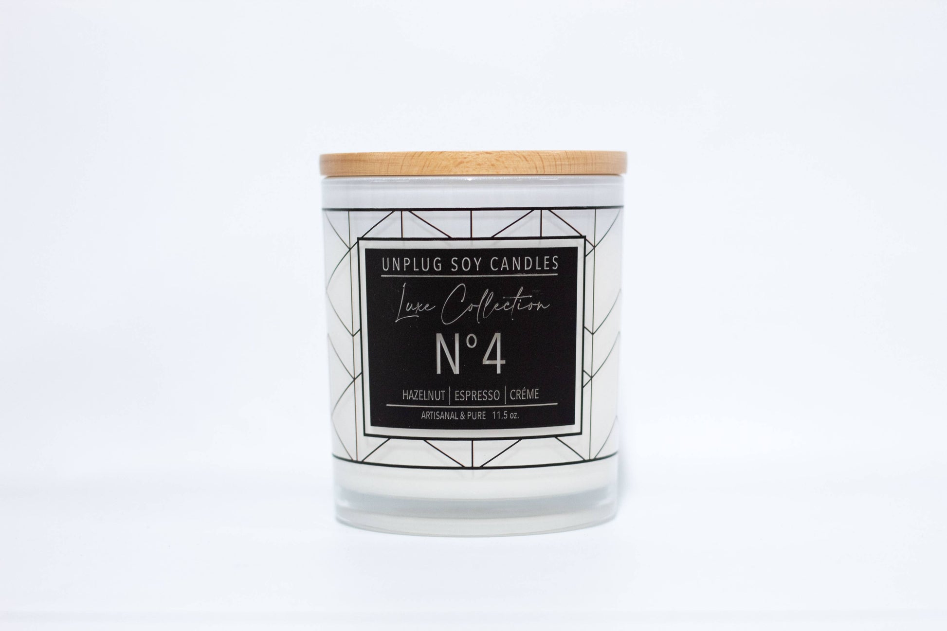Luxe Collection Printed Soy Candle Unplug Soy Candles